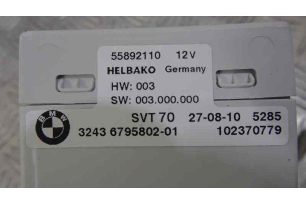 6795802-01 MODULO ELECTRONICO BMW SERIE X5 (E70) xDrive30d 6795802-01 156661 BMW - 1