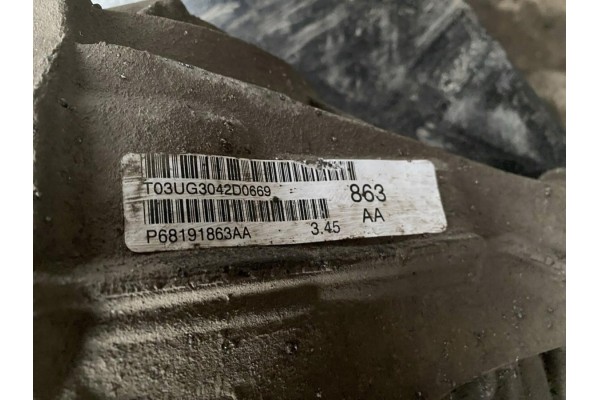 JEEP GRAND CHEROKEE IV WK WK2 Rear axle differential 2012 Engine type diesel