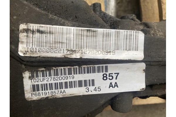 JEEP GRAND CHEROKEE IV WK WK2 Front axle Differential 2012 Engine type diesel