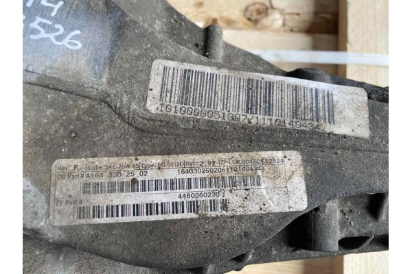 R CLASS W251 V251 Front axle Differential 2011 A1643302102 Engine type diesel