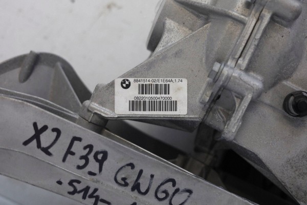 BRIDGE DIFFERENTIAL REAR 8841514 X1 F48 X2 F39 F40 F44 F45 23KM Catalog number of the original 8841514