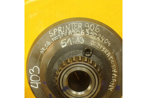 Diferencial Trasero 9063534312 A063530101 Mercedes Sprinter 906 Crafte
