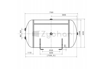 Air tank 8273000017 Part manufacturer Akcesoria
