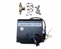 SET WATER HEATER D2 BLACK FRONT 4 3 KW 12V WITH SOLENOID VALVE