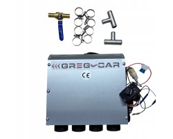 SET GREY WATER HEATER D4 4 3 KW 24V WITH VALVE