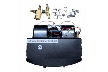 SET HEATER 202 WATER 6 KW 12V WITH SOLENOID VALVE AND WATER PUMP