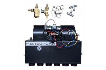 SET HEATER 404 WATER 6 5 KW 24V WITH SOLENOID VALVE AND WATER PUMP