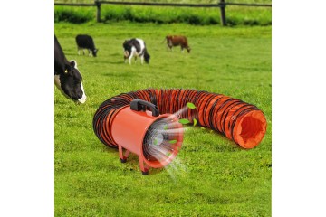 250MM 10M Ventilator Blower Explosion Proof Fan Blower Fan with Duct Hose Packaging status original
