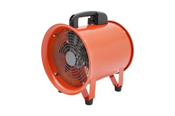 Ventilador Industrial Portátil 320W, 250MM con Conducto de 10M