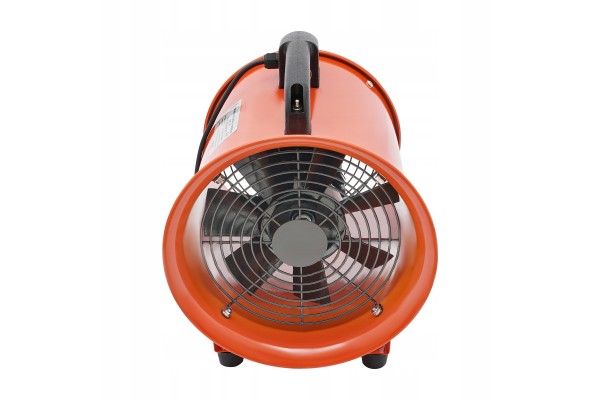 Ventilador Industrial Portátil 320W, 250MM con Conducto de 10M