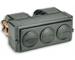 Calefactor de agua universal WEBASTO DEWASTO 12V 6kW 85W con 3 rejillas inclinables