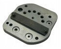Complete valve plate for compressors type 601 24 and 601 27 FOS Polmo Catalog number of the part 601 27 005 02 9