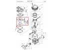 Complete valve plate for compressors type 601 24 and 601 27 FOS Polmo Catalog number of the original 60127005 601 27 005 029