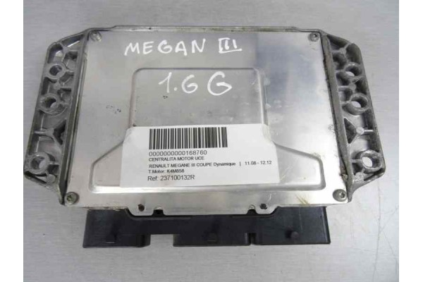 237100132R CENTRALITA MOTOR UCE RENAULT MEGANE III COUPE Dynamique 2009 237100132R 168760 RENAULT - 2