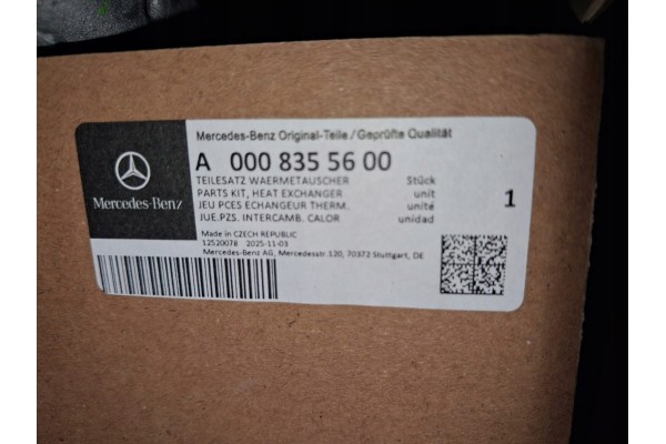 Heater 0008355600 Mercedes Sprinter BM 907 910 NEW Part manufacturer Mercedes Benz OE