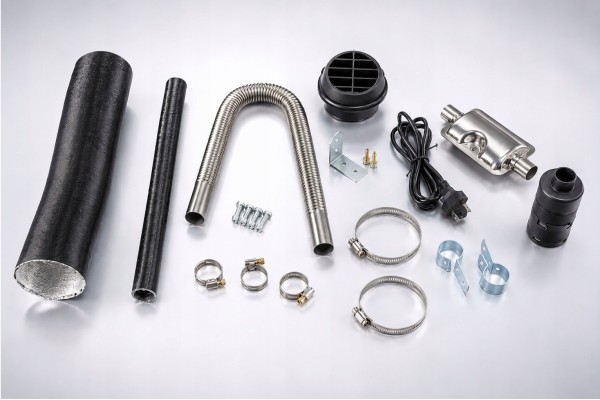 Calefactor diésel estacionario 12V 24V 230V Kit de calefacción para 
