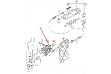OE VAG DOOR LOCK AUDI FRONT Q7 10 15 RIGHT Part manufacturer VAG