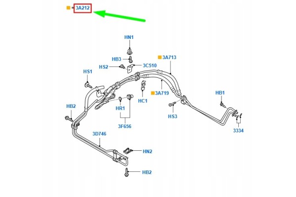 OE FORD POWER CABLE FORD FOCUS II C MAX POWER SUPPLY RETURN Catalog number of the part 1747038