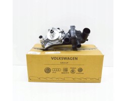 OE VAG WATER PUMP AUDI A6 4 2 5 2 05 11 SET WITH HOUSING AND THERMOSTAT