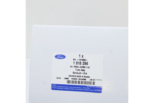 Tubería de Combustible FORD ECOSPORT MK2 BK 1918296 FM5Q-9D350-CA ORI