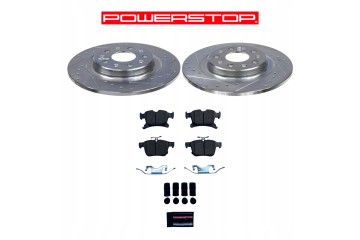 Chrysler Pacifica AWD Brake Kit for Front and Rear DRILL Axle Number of discs offered 4