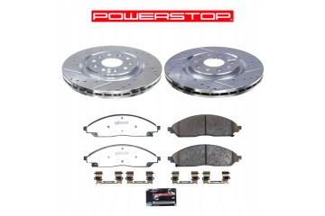 Chrysler Pacifica AWD Brake Kit for Front and Rear DRILL Axle Packaging status original