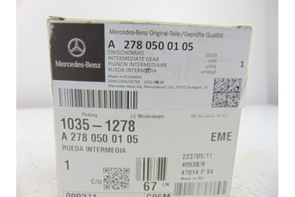 A2780500105 KIT DISTRIBUCION MERCEDES-BENZ CLASE C (BM 204) COUPE