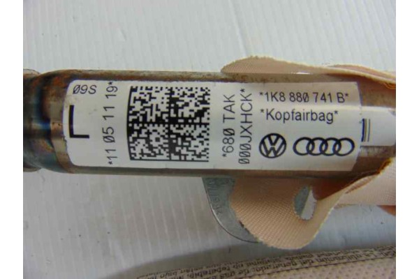 1K8880741B AIRBAG CORTINA DELANTERO IZQUIERDO VOLKSWAGEN SCIROCCO (137)