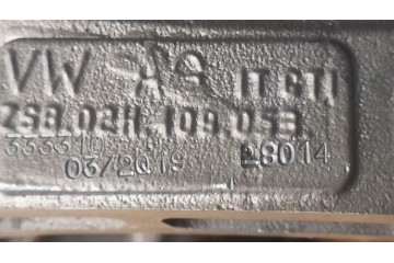 ZSB02H409053 BRIDGE DIFFERENTIAL HALDEX REAR T5 T6 2 5TDI Catalog number of the part ZSB02H409053 0000