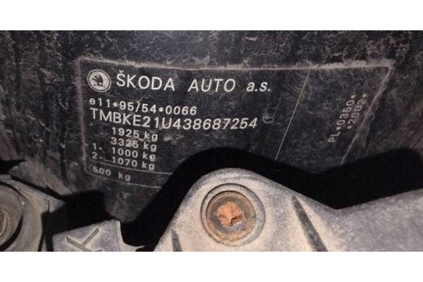 Puente diferencial trasero Haldex para SKODA OCTAVIA I 1U 2.0 B AZJ 4x