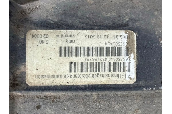 Diferencial Trasero Mercedes-Benz GL X166 2013 1663501414