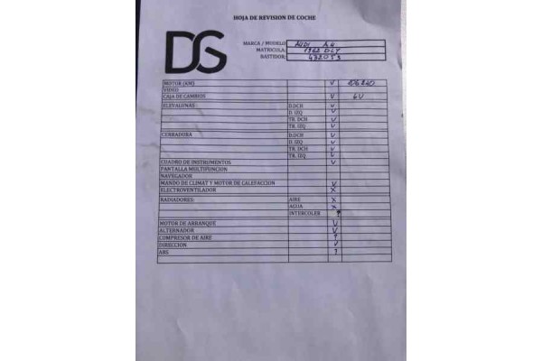 AUDI A4 AVANT (8E) 2.0 TDI