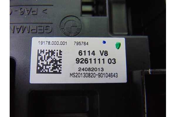 9261111 CAJA RELES / FUSIBLES BMW SERIE 3 TOURING (F31) 318d 2014 9261111 198245 BMW - 1