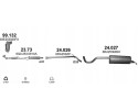 Silencers set covers and gasket Skoda Rapid Seat Toledo poj 1 2 MPi Catalog number of the part 23 73 24 026 24 027 P D SKODA_RAP