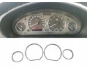CLOCK FRAMES COUNTERS BMW E36 Z3 CHROME Catalog number of the part CHROMOWANE RAMKI NA