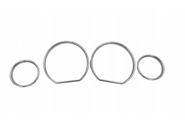 CLOCK FRAMES COUNTERS BMW E36 Z3 CHROME Part manufacturer no brand