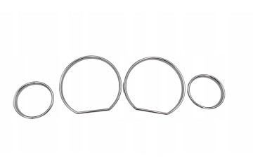 CLOCK FRAMES COUNTERS BMW E36 Z3 CHROME Part manufacturer no brand