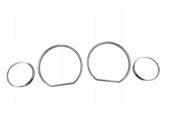 CLOCK FRAMES COUNTERS BMW E36 Z3 CHROME Product weight with unit packaging 0 01 kg