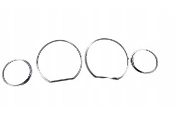 CLOCK FRAMES COUNTERS BMW E36 Z3 CHROME Customs tariff code 39269097