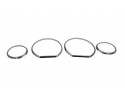 CLOCK FRAMES COUNTERS BMW E36 Z3 CHROME EAN GTIN 5906288217107