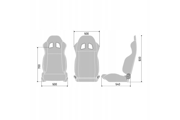 Armchair Sparco R100 MY22 black red Part manufacturer Sparco