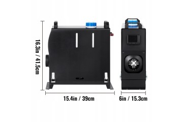Calefactor VEVOR Stop Heating 8KW Bajo Consumo con Control Remoto