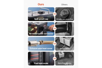 Diesel heater VEVOR XMZ TB40 8 kW Car type 4x4 SUV buses undefined trucks cargo vans RVs passenger cars