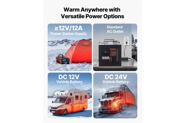 Diesel heater VEVOR XMZ TB40 8 kW Product weight with unit packaging 11 39 kg