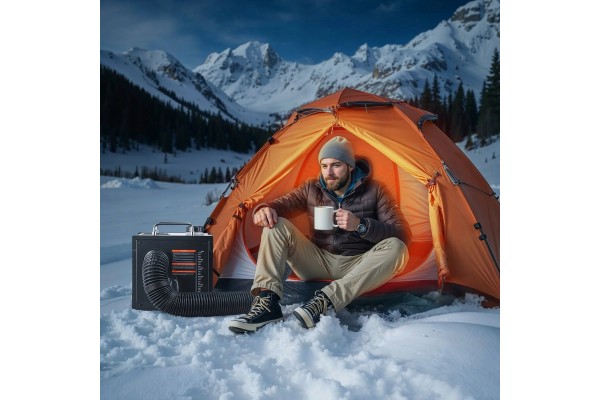 Calefacción estacionaria Estufa 8KW Alarma CO Bluetooth APP 0,16L/h 7