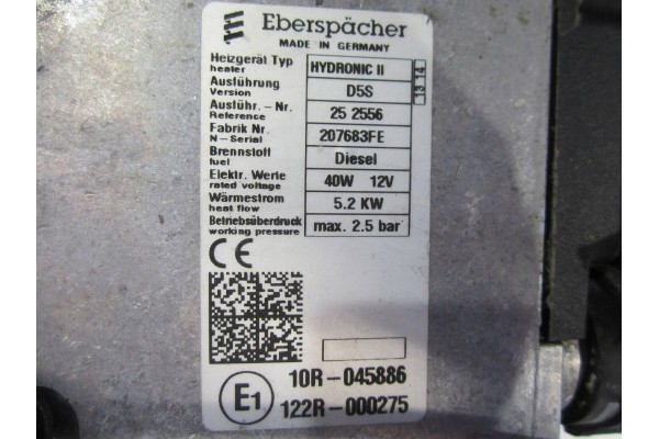 Calefactor estacionario Webasto para Land Rover Range Rover L405 2015