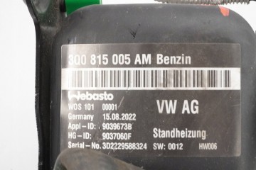 PARKING HEATER WEBASTO VW PASSAT B8 3Q0815005AM 9037060F Version European