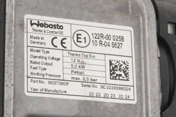 Calefactor estacionario Webasto VW Passat B8 3Q0815005AM