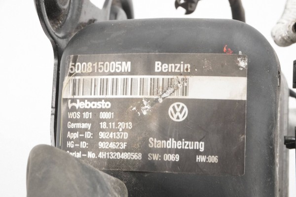 PARKING HEATER WEBASTO VW SKODA SEAT AUDI 5Q0815005M 9024623F Catalog number of the original 9024623F
