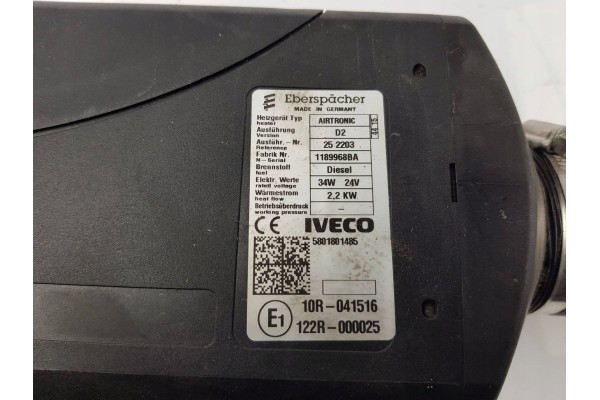WEBASTO HEATING 5801801485 IVECO STRALIS AS440T Car type trucks
